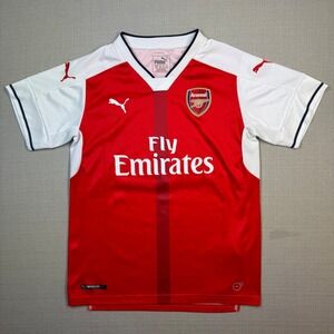 Puma Kids Arsenal FC 2016-17 Home Football Soccer Jersey Red Size Large